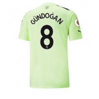Manchester City Ilkay Gundogan #8 Tredjetrøje 2022-23 Kortærmet
